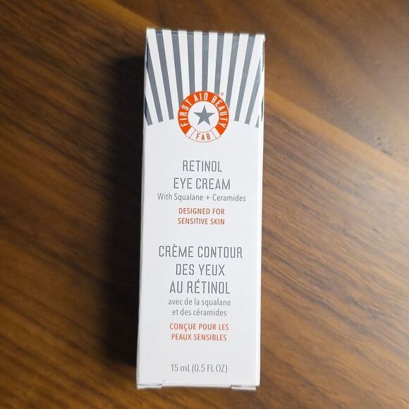 First Aid Beauty Retinol Complex Serum and Retinol Eye Cream Lot New - Picture 4 of 5